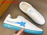 Louis Vuitton Luxembourg Samothrace Sneaker Blue 1A9FZ5 Replica