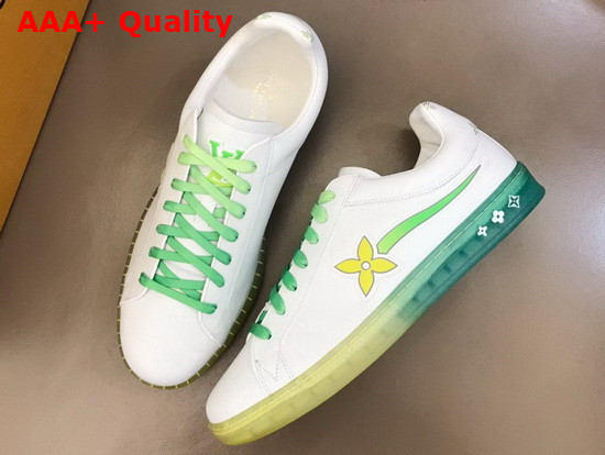 Louis Vuitton Luxembourg Samothrace Sneaker Yellow 1A9G2K Replica
