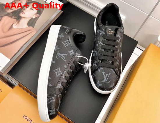 Louis Vuitton Luxembourg Sneaker Monogram Eclipse Canvas 1A4PAV Replica