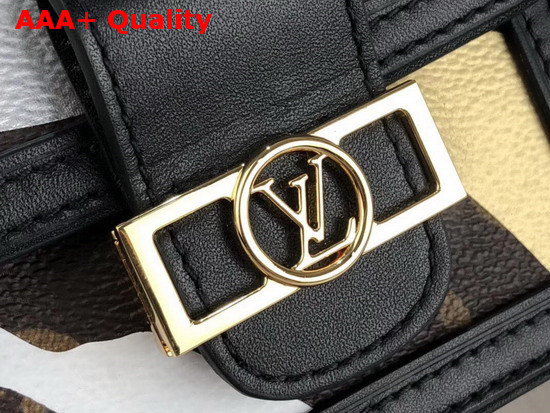 Louis Vuitton Lvxlol Bumbag Dauphine BB Gold and Silver Camouflage Pattern M69086 Replica