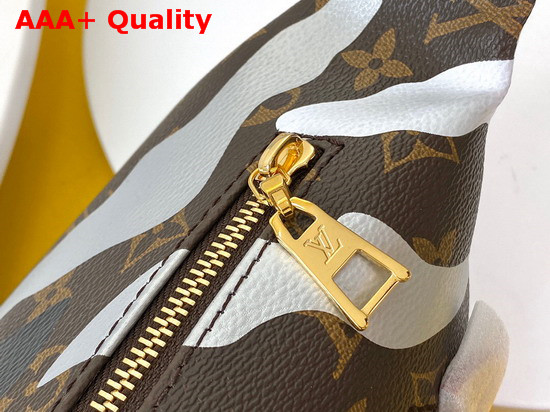 Louis Vuitton Lvxlol Bumbag Monogram Canvas Patterned with an Exclusive Blue and Silver Motif M45106 Replica