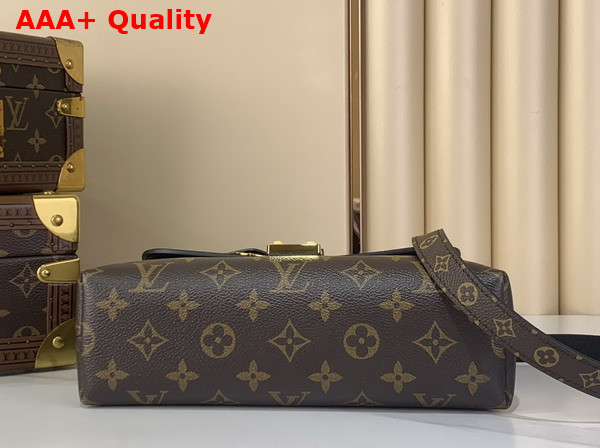Louis Vuitton Madeleine BB Handbag Monogram Black Coated Canvas M27511 Replica