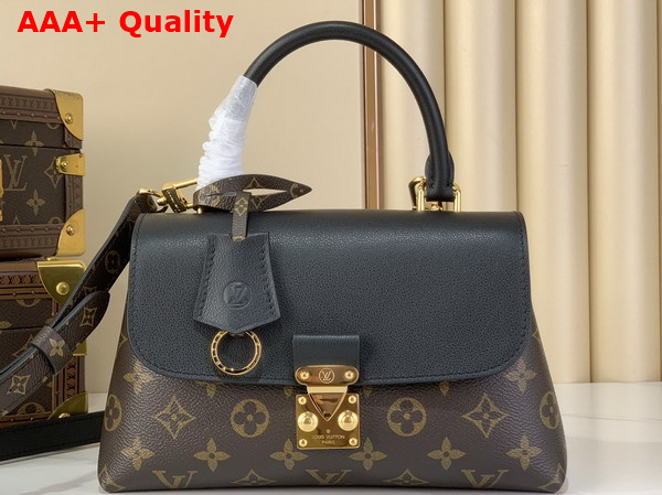 Louis Vuitton Madeleine BB Handbag Monogram Black Coated Canvas M27511 Replica