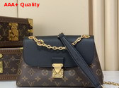 Louis Vuitton Madeleine BB Monogram Canvas and Black Leather M28424 Replica