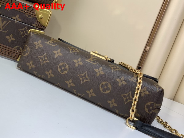 Louis Vuitton Madeleine BB Monogram Canvas and Black Leather M28424 Replica
