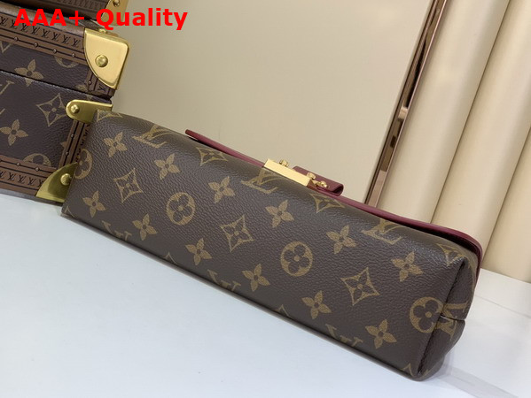 Louis Vuitton Madeleine BB Monogram Canvas and Brodeaux Leather M28587 Replica