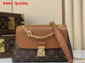 Louis Vuitton Madeleine BB Monogram Canvas and Cognac Leather M28588 Replica