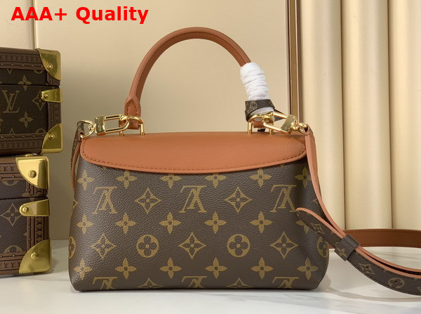 Louis Vuitton Madeleine BB Monogram Cognac Brown Coated Canvas M28288 Replica