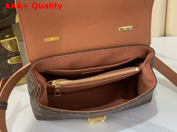 Louis Vuitton Madeleine BB Monogram Cognac Brown Coated Canvas M28288 Replica