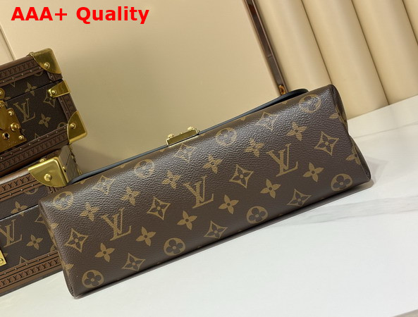 Louis Vuitton Madeleine PM Handbag in Monogram Canvas and Timeless Black Leather M28610 Replica