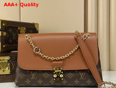 Louis Vuitton Madeleine PM Handbag in Monogram Canvas and Timeless Cognac Leather M28611 Replica