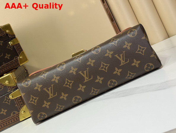 Louis Vuitton Madeleine PM Handbag in Monogram Canvas and Timeless Cognac Leather M28611 Replica