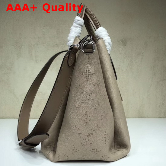 Louis Vuitton Mahina Leather Shoulder Bag Galet Replica