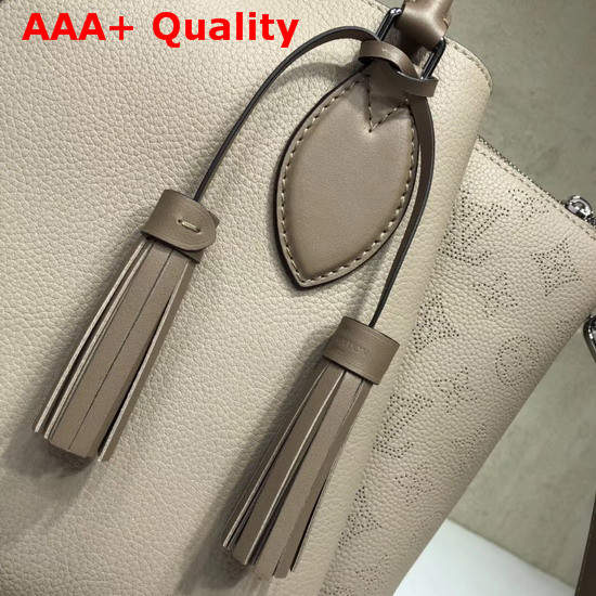 Louis Vuitton Mahina Leather Shoulder Bag Galet Replica