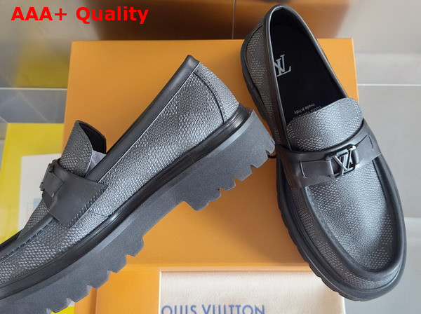 Louis Vuitton Major Loafer in Damier Graphite Canvas Replica