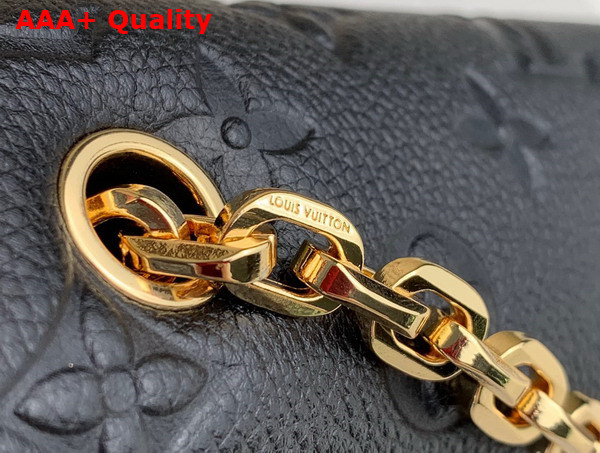 Louis Vuitton Marceau Chain Bag in Black Monogram Empreinte Leather M46200 Replica