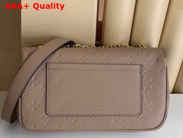 Louis Vuitton Marceau Chain Bag in Tourterelle Monogram Empreinte Leather M46199 Replica