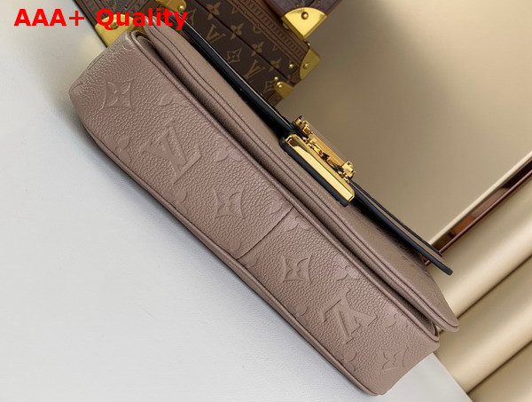 Louis Vuitton Marceau Chain Bag in Tourterelle Monogram Empreinte Leather M46199 Replica