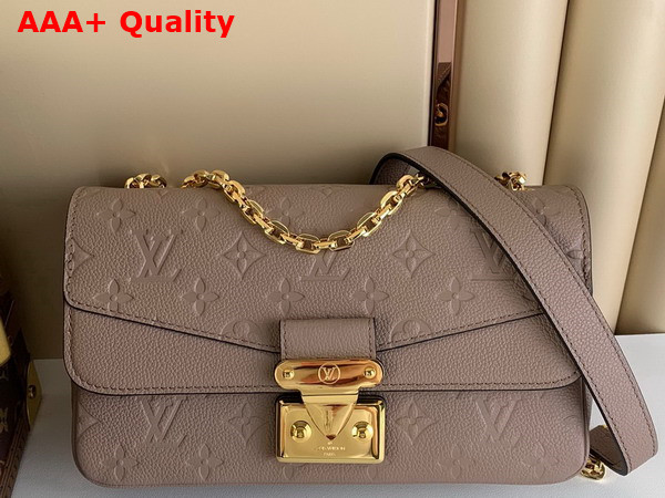 Louis Vuitton Marceau Chain Bag in Tourterelle Monogram Empreinte Leather M46199 Replica