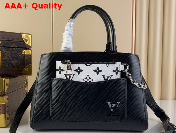 Louis Vuitton Marelle Tote BB Black Epi Leather M59952 Replica
