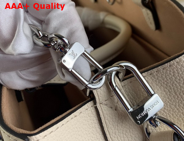 Louis Vuitton Marelle Tote MM Quartz Epi Leather Replica