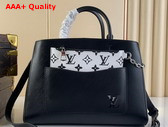 Louis Vuitton Marelle Tote MM in Black Grained Epi Leather M59954 Replica