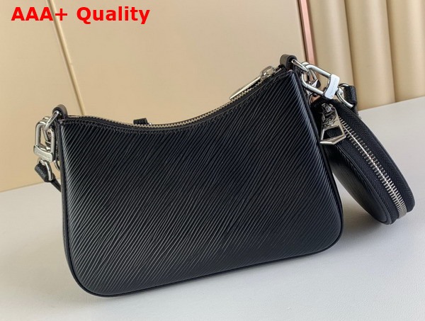Louis Vuitton Marellini Handbag in Black Epi Grained Cowhide Leather M20998 Replica