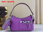 Louis Vuitton Marellini Handbag in Lilas Provence Lilac Epi Grained Cowhide Leather M22653 Replica