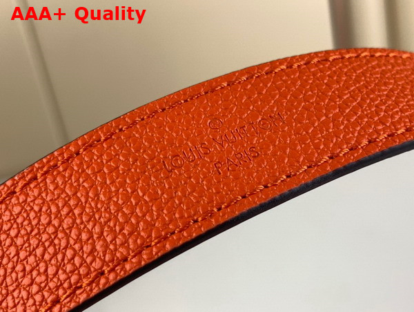 Louis Vuitton Marellini Handbag in Orange Minnesota Epi Grained Cowhide Leather M22736 Replica