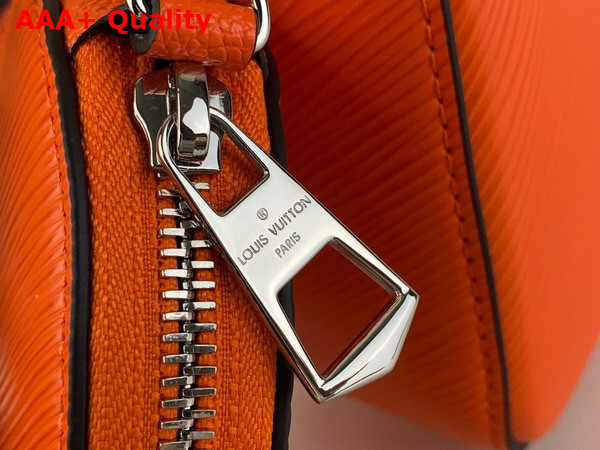 Louis Vuitton Marellini Handbag in Orange Minnesota Epi Grained Cowhide Leather M22736 Replica