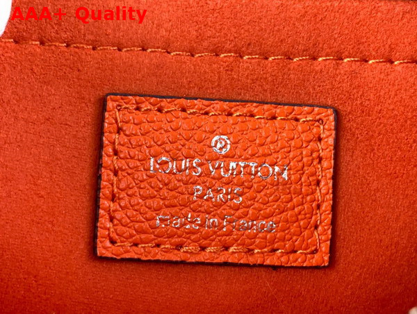 Louis Vuitton Marellini Handbag in Orange Minnesota Epi Grained Cowhide Leather M22736 Replica