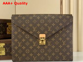 Louis Vuitton Mark Folder Monogram Coated Canvas GI0721 Replica