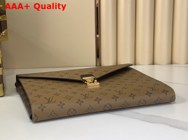 Louis Vuitton Mark Folder Monogram Reverse Coated Canvas GI1138 Replica