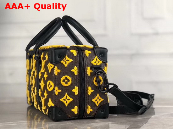 Louis Vuitton Mens 2020 Spring Summer Fashion Show Runway Bag in Embroidered Monogram Canvas Replica