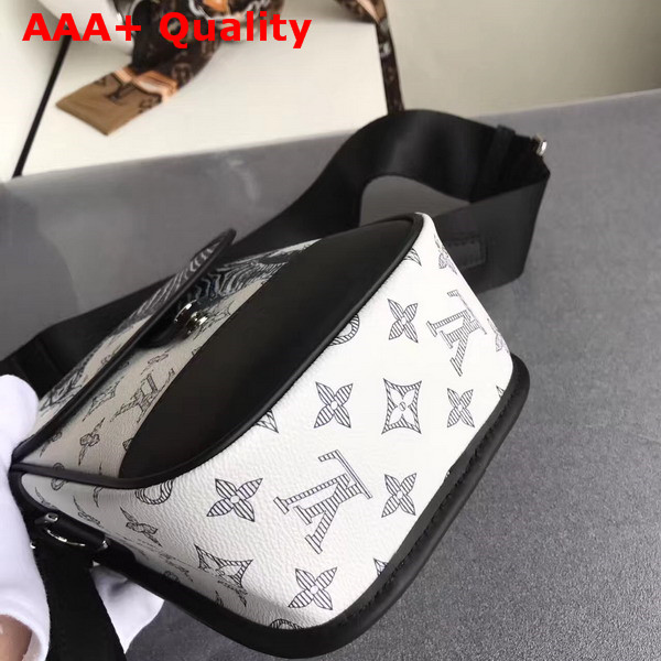 Louis Vuitton Messenger BB Monogram Savana Canvas Zebra Replica