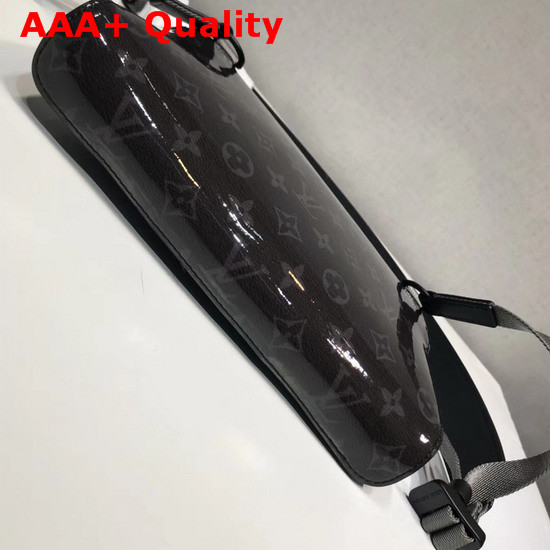 Louis Vuitton Messenger PM Black Monogram Glaze Coated Canvas Replica
