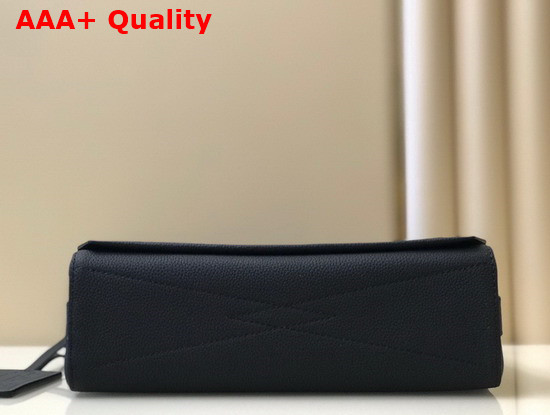 Louis Vuitton Messenger in Black Grained Calf Leather M57080 Replica