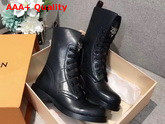 Louis Vuitton Metropolis Flat Ranger Black Calf Leather 1A64V9 Replica