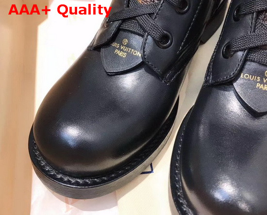 Louis Vuitton Metropolis Flat Ranger Black Calf Leather and Patent Monogram Canvas 1A7W13 Replica