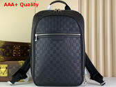 Louis Vuitton Michael Backpack Nv2 in Damier Damier Infini Cowhide Leather Replica