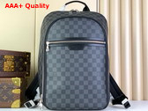 Louis Vuitton Michael Backpack Nv2 in Damier Graphite Coated Canvas N45279 Replica