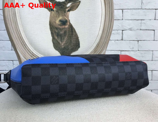 Louis Vuitton Mick PM Damier Cobalt Canvas Replica