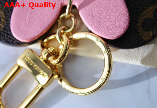 Louis Vuitton Mickey Bag Charm and Key Holder Monogram Pink Replica