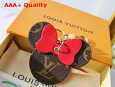 Louis Vuitton Mickey Bag Charm and Key Holder Monogram Red Replica