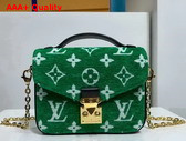 Louis Vuitton Micro Metis Bag in Green Monogram Jacquard Velvet M81494 Replica