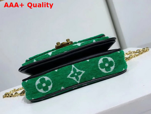 Louis Vuitton Micro Metis Bag in Green Monogram Jacquard Velvet M81494 Replica