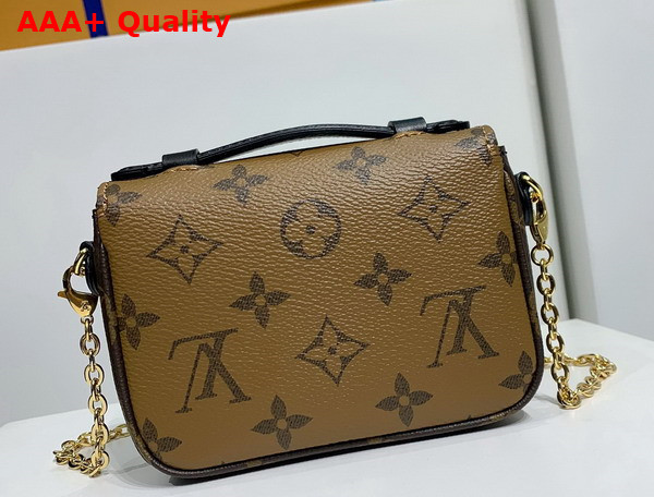 Louis Vuitton Micro Metis Monogram and Monogram Reverse Canvas Replica