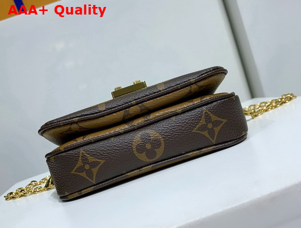 Louis Vuitton Micro Metis Monogram and Monogram Reverse Canvas Replica