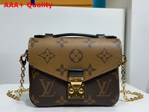 Louis Vuitton Micro Metis Monogram and Monogram Reverse Canvas Replica