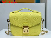 Louis Vuitton Micro Metis Yellow Monogram Empreinte Leather M81407 Replica